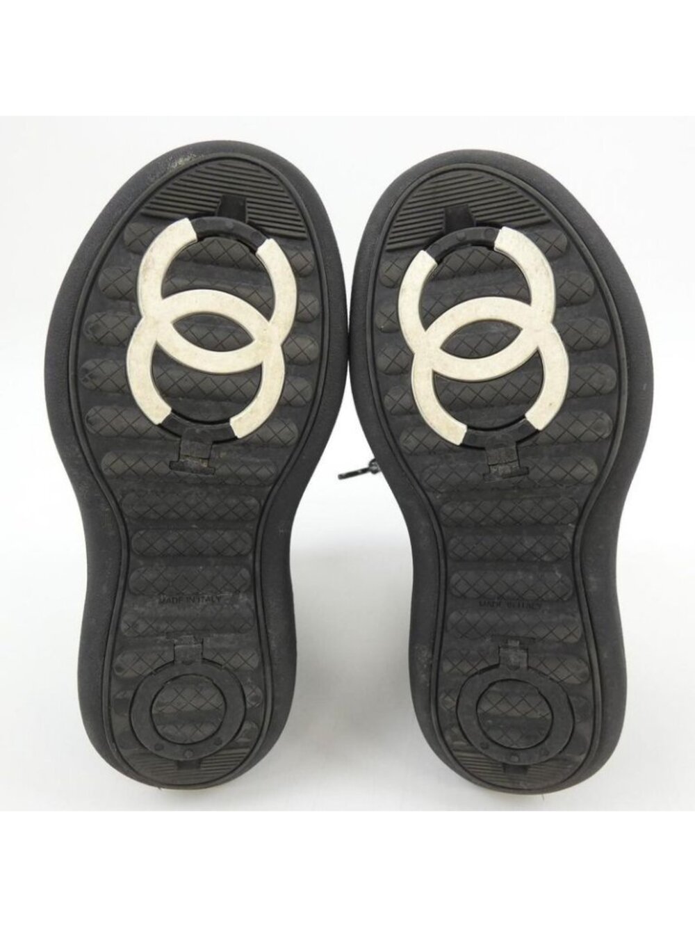 Chanel Lace Up Sneakers - Picture 4 of 6